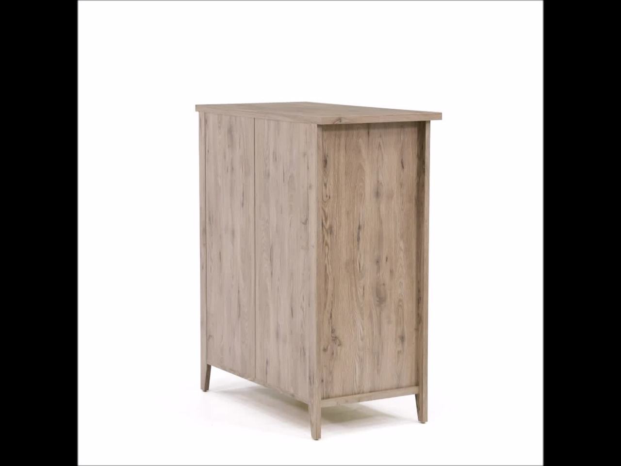 thumbnail video image 2 of Sauder Summit Station Chest, Laurel Oak Finish, 2 of 10