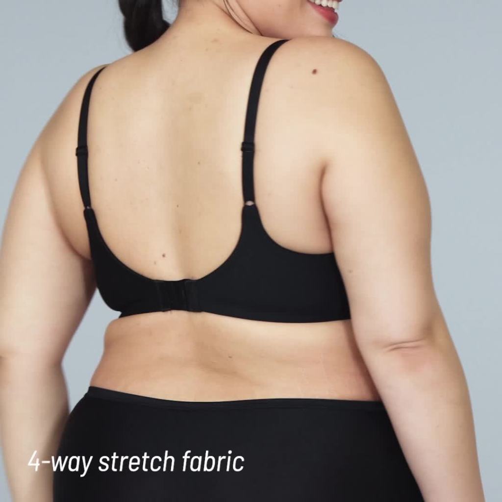 thumbnail video image 2 of Vanity Fair Radiant Women's Lightly Lined Smoothing Underwire Bra, Style 3476528, 2 of 9