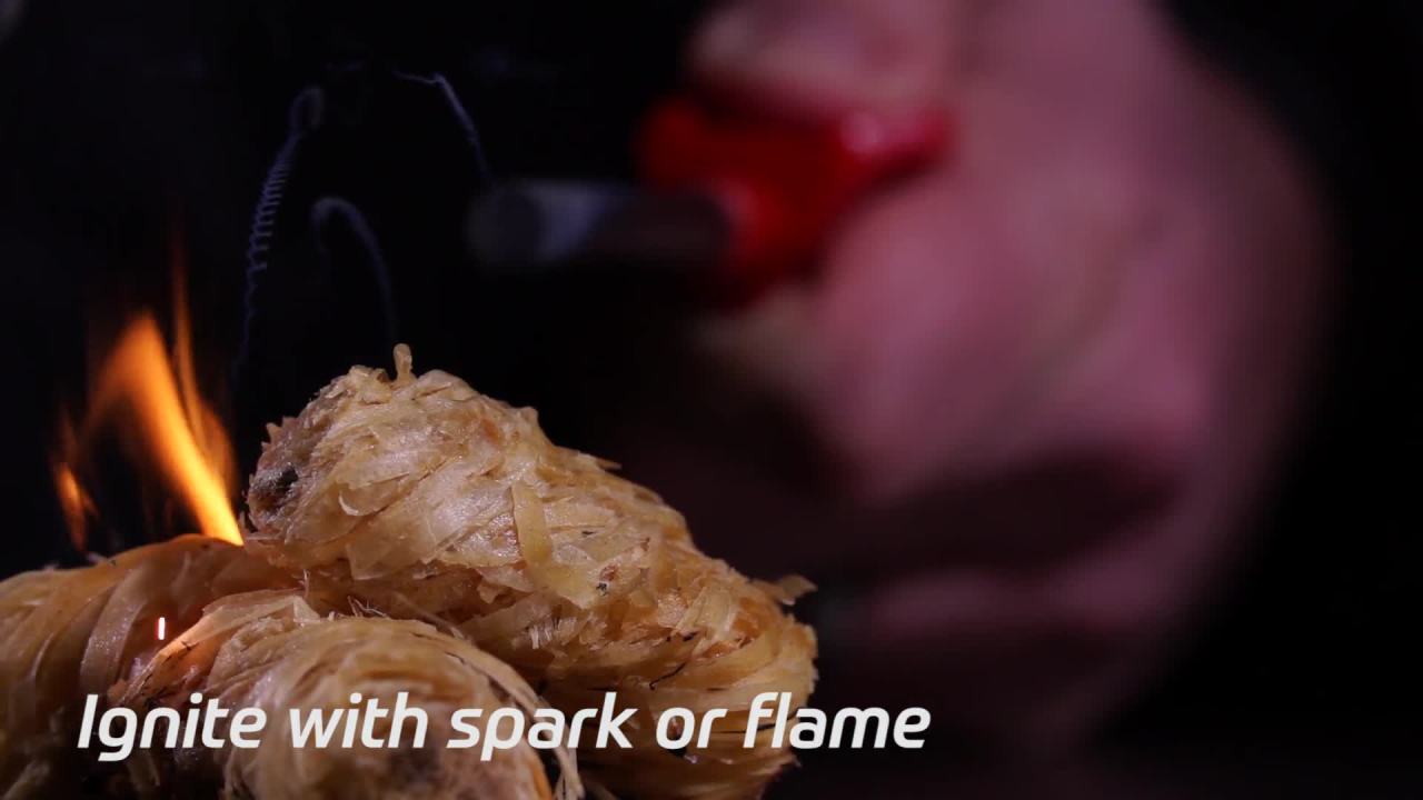 thumbnail video image 2 of Zippo Tinder Shreds, 2 of 6