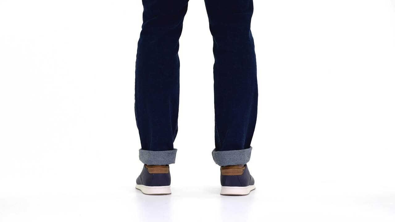 thumbnail video image 2 of Vance Co. Mens Aydon Wide Width Tru Comfort Foam Lace-up Casual Sneaker, 2 of 7