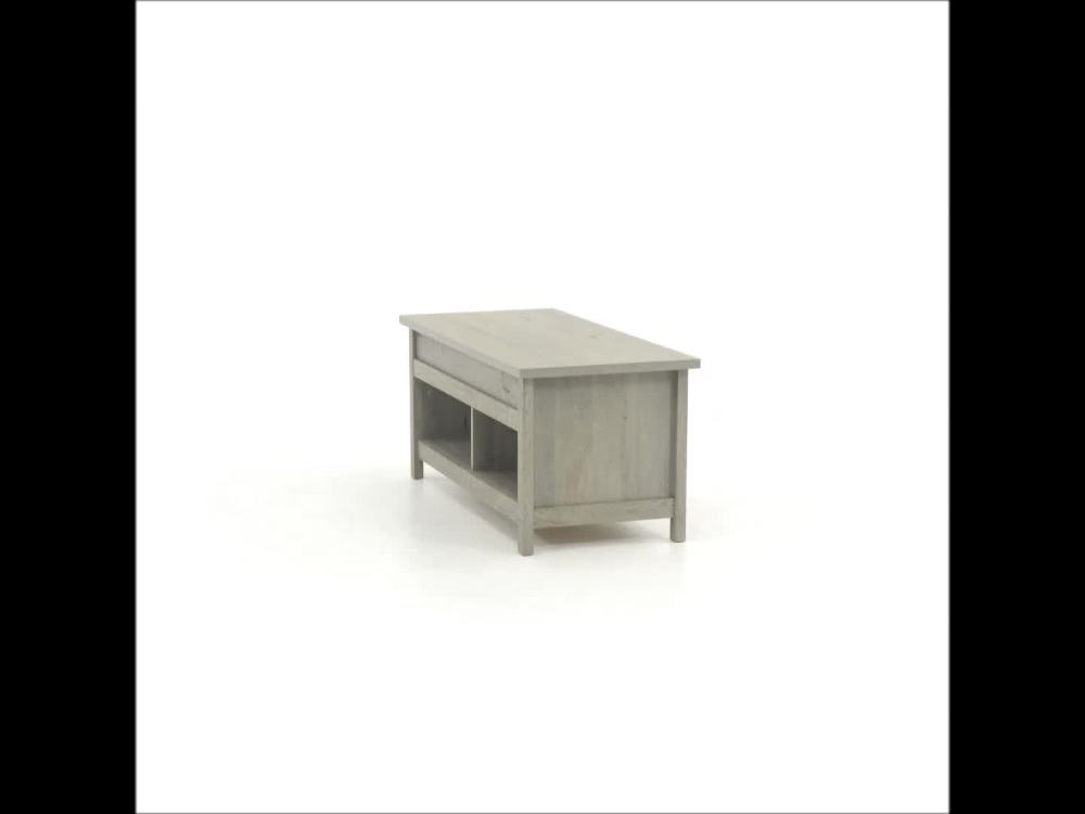 Sauder Cannery Bridge LiftTop Coffee Table, Mystic Oak Finish