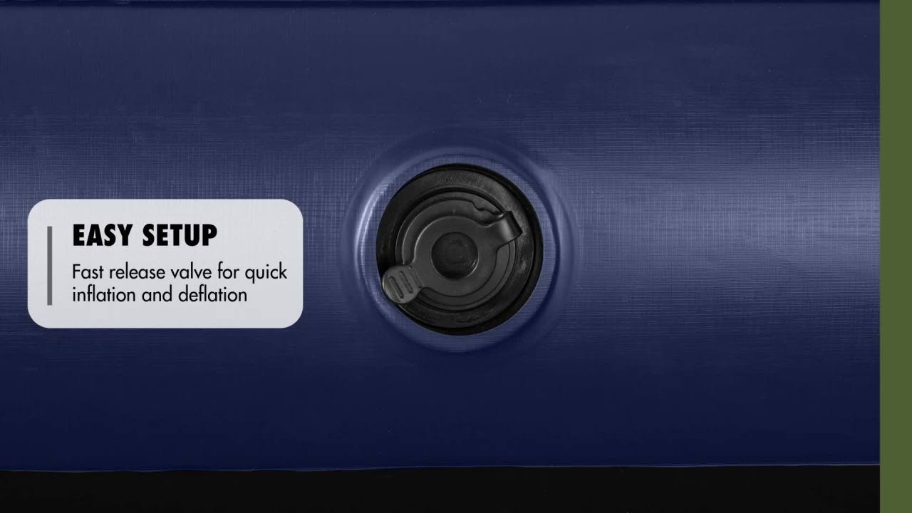 thumbnail video image 2 of (3 pack) Ozark Trail Twin Air Mattress, 10 inch Air Bed, Inflatable Air Mattress, Blow Up Mattress without Pump, 2 of 9