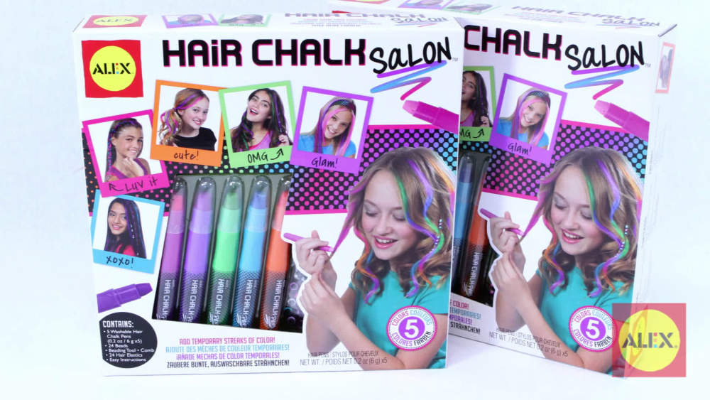 ALEX Toys Spa Hair Chalk Salon Craft Kit, 1 Each