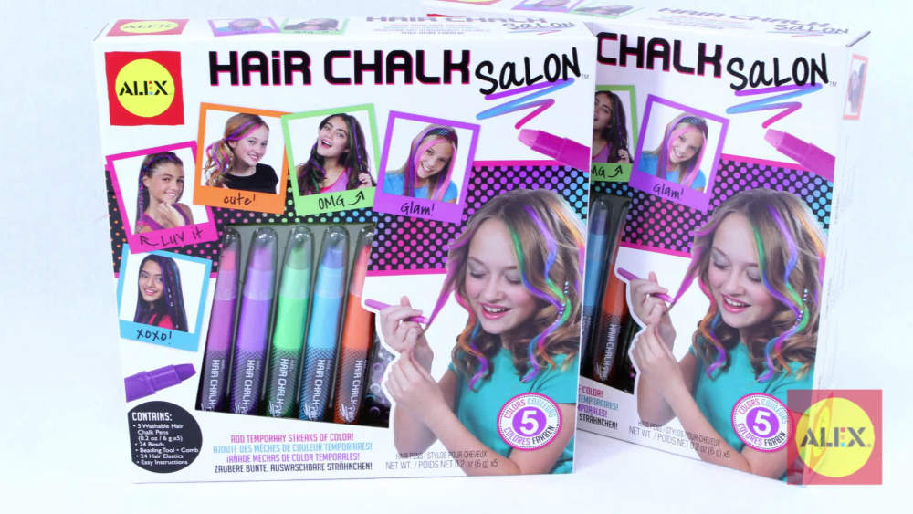 ALEX Toys Spa Hair Chalk Salon Craft Kit, 1 Each - image 2 of 4