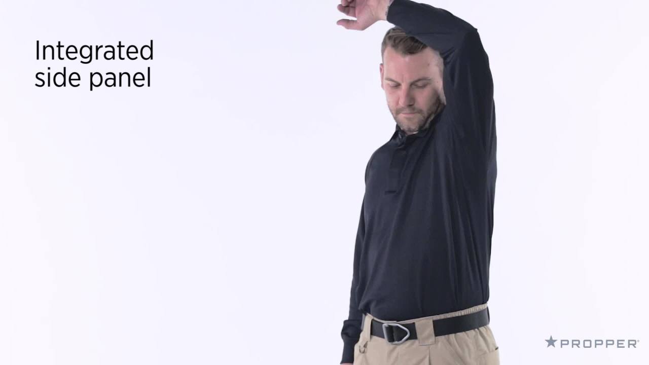 thumbnail video image 2 of Proper Men's Snag-Free Short Sleeve Polo, 2 of 7