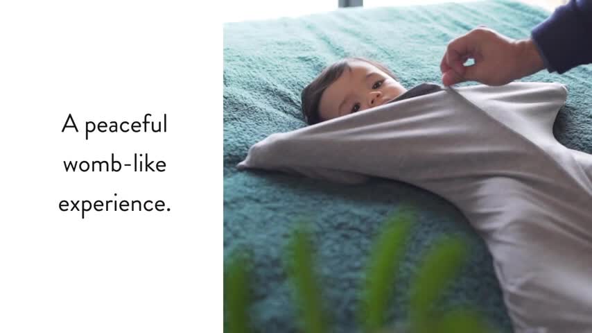 thumbnail video image 2 of Sleeping Baby Zipadee-Zip Baby Swaddle Sack 3-6 Months - Pink Poppy, 2 of 9