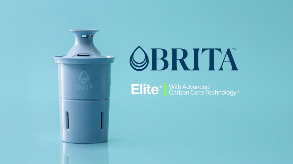 Brita Ultramax Polystyrene 27Cup Black Water Filter Dispenser, with