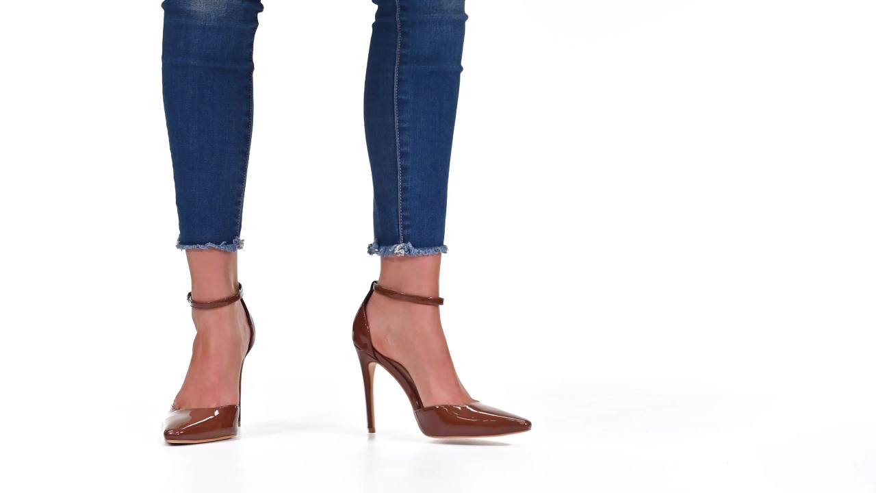 thumbnail video image 2 of Journee Womens Miriem Pointed Toe High Stiletto Pumps, Widths Available, 2 of 10