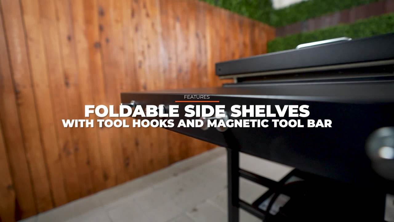 thumbnail video image 2 of Blackstone Original 4-Burner 36" Propane Omnivore Griddle with Hard Cover, 2 of 13