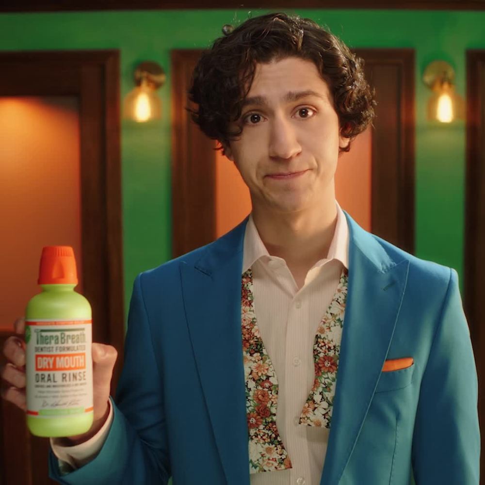 thumbnail video image 2 of TheraBreath Dry Mouth Oral Rinse, Tingling Mint, Dentist Formulated, 16 fl oz, 2 of 11