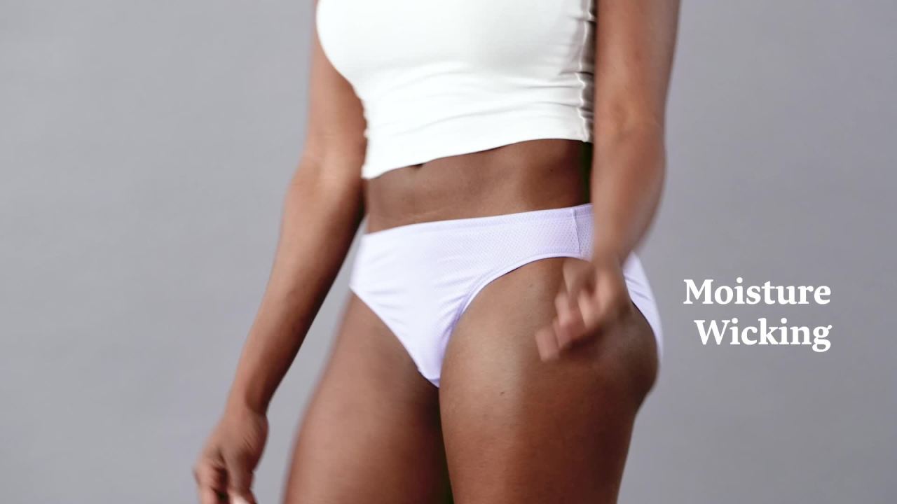 thumbnail video image 2 of Fruit of the Loom Women's Breathable Micro-Mesh Bikini Underwear, 8-Pack, 2 of 10