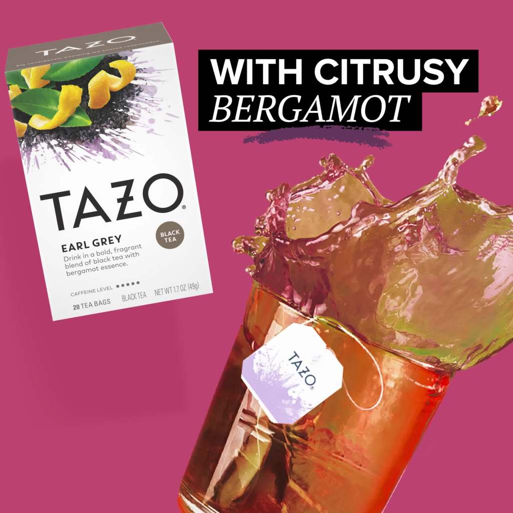 thumbnail video image 2 of TAZO Black Tea, Caffeinated, Tea Bags 20 Count Box, 2 of 11