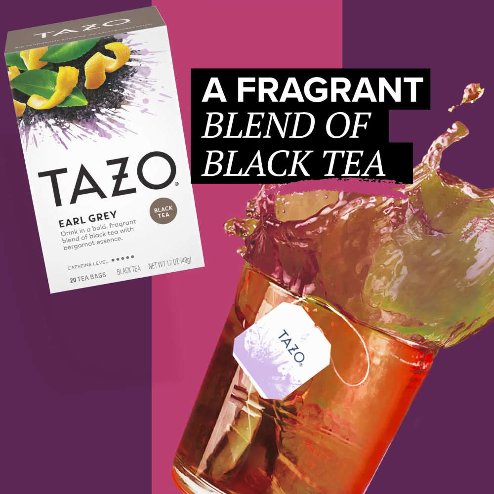 TAZO Black Tea, Caffeinated, Tea Bags 20 Ct
