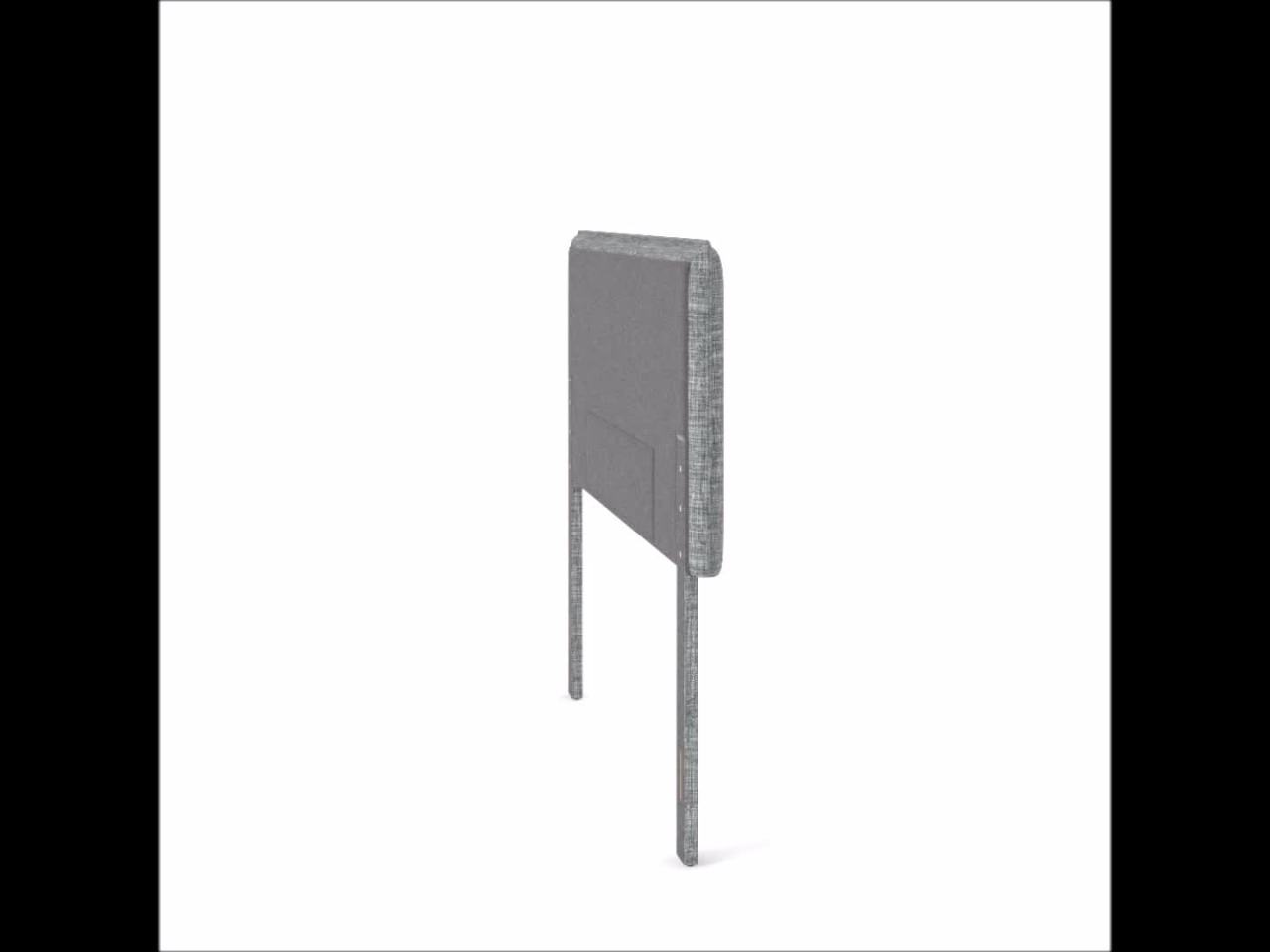 thumbnail video image 2 of Sauder Harvey Park Queen Headboard, Sage Finish, 2 of 9