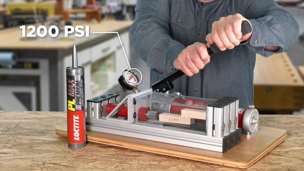 thumbnail video image 2 of Loctite Pl Premium Construction Adhesive Max, Pack of 1, Gray 9 fl oz Cartridge, 2 of 14