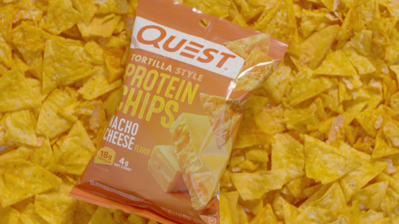 thumbnail video image 2 of Quest Tortilla Style Protein Chips with 19g of Protein, Ranch Flavor, 1.1 Oz Bags, 8 Count, 2 of 11