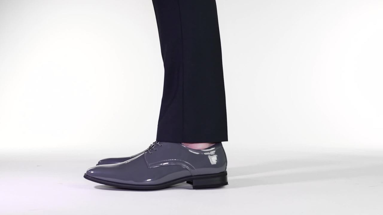 thumbnail video image 2 of Daxx Men's Sean Tuxedo Dress Shoe (Wide Width), 2 of 2