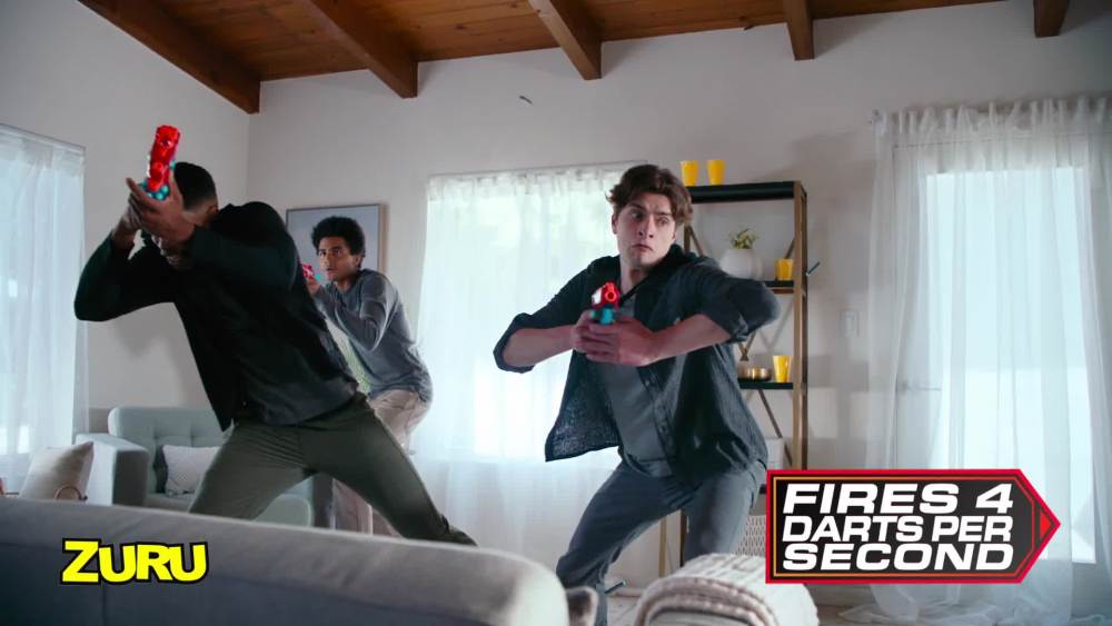 thumbnail video image 2 of XSHOT Excel Crusher Blaster (48 Darts) by ZURU, 2 of 11