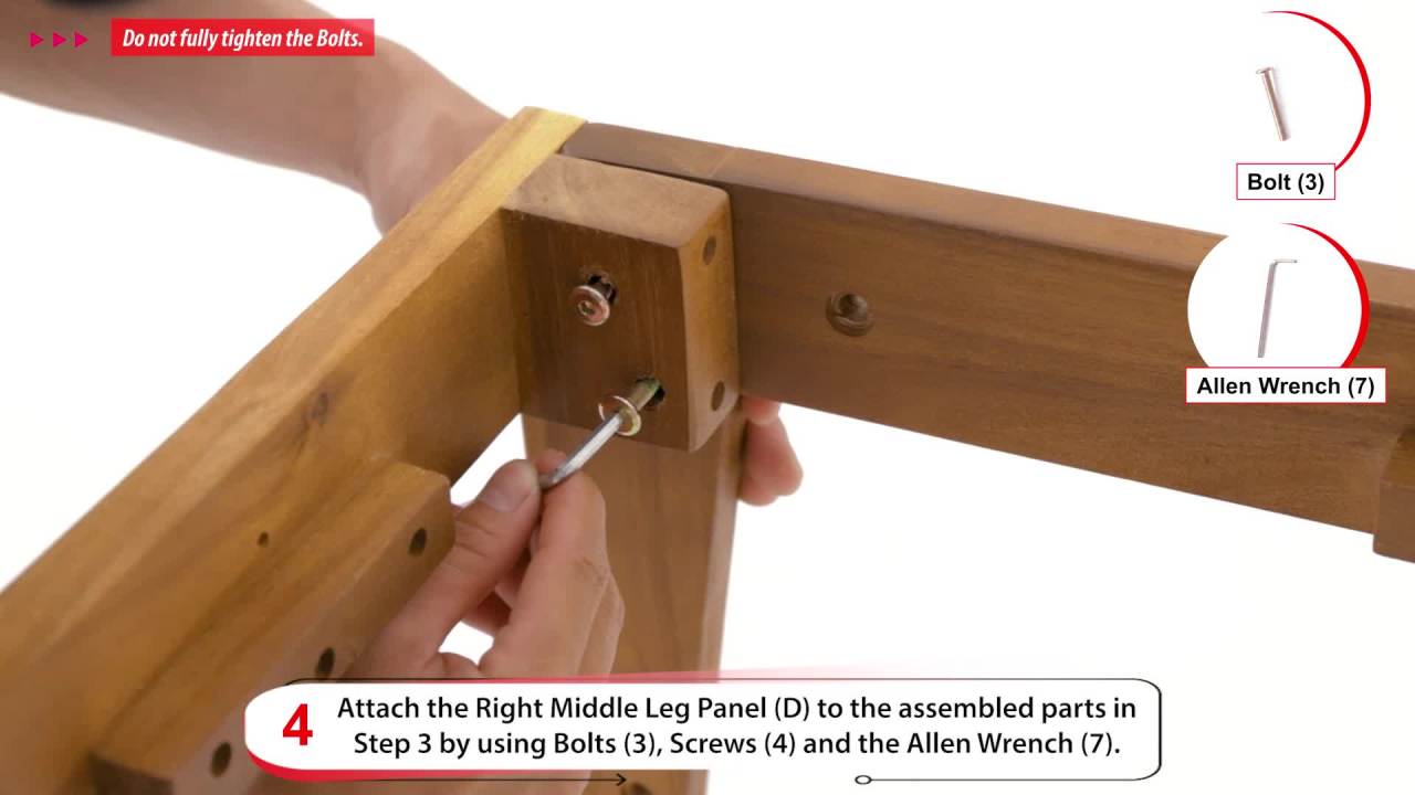 thumbnail video image 2 of Burrough Acacia Wood Outdoor 3 Seater Sofa with Cushions, Teak and Beige, 2 of 11