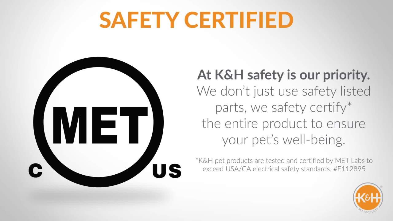 thumbnail video image 2 of K&H Pet Products Deluxe Lectro-Soft Outdoor Heated Bed Chocolate/Tan Medium 26.5 X 30.5 Inches, 2 of 9