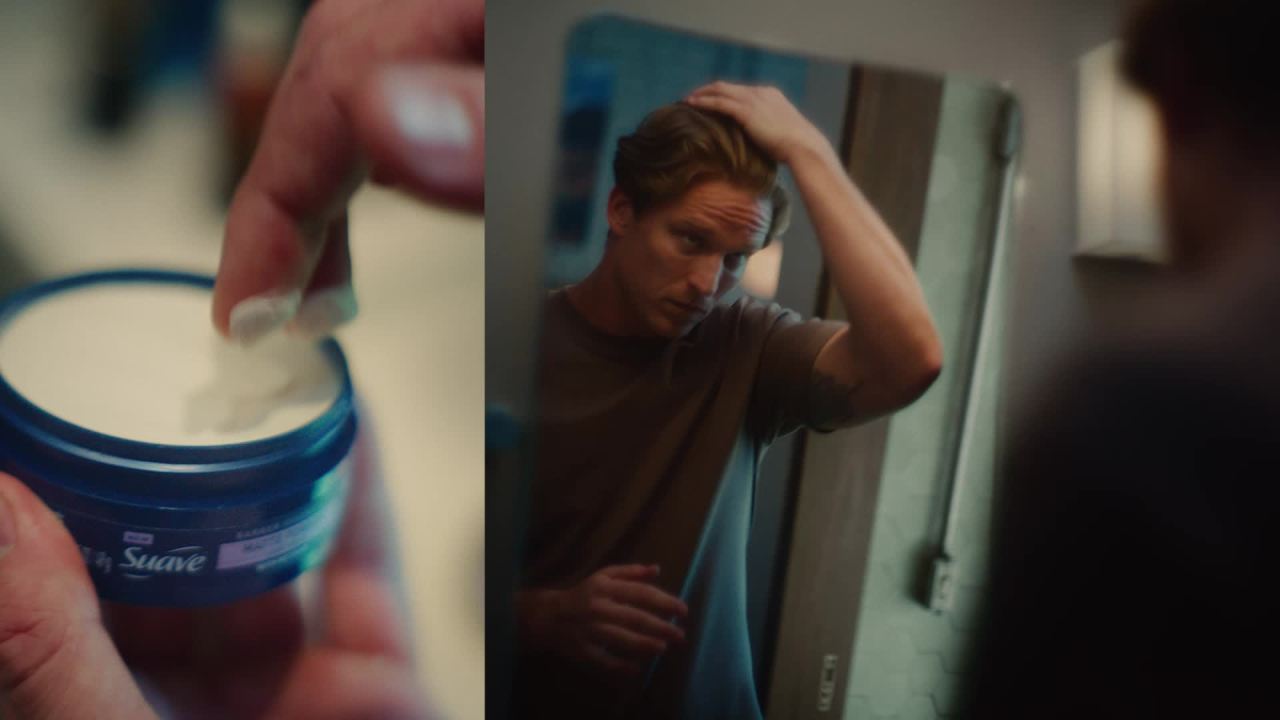 thumbnail video image 3 of Suave Men’s Stress Relief Body + Face Wash with Lavender & Cedarwood, 18 oz, 3 of 10