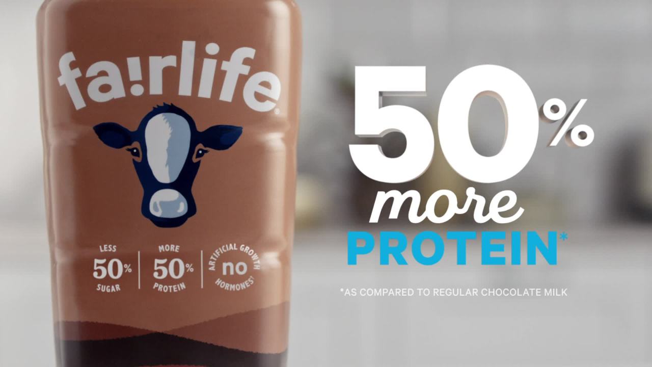 thumbnail video image 2 of fairlife Lactose Free Reduced Fat Chocolate Ultra Filtered Milk, 52 fl oz, 2 of 15