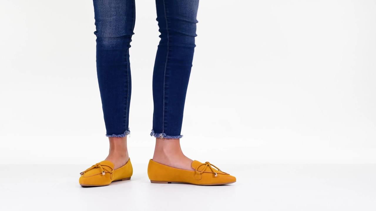 thumbnail video image 2 of Journee Womens Muriel Slip On Pointed Toe Loafer Dress Flats, 2 of 10