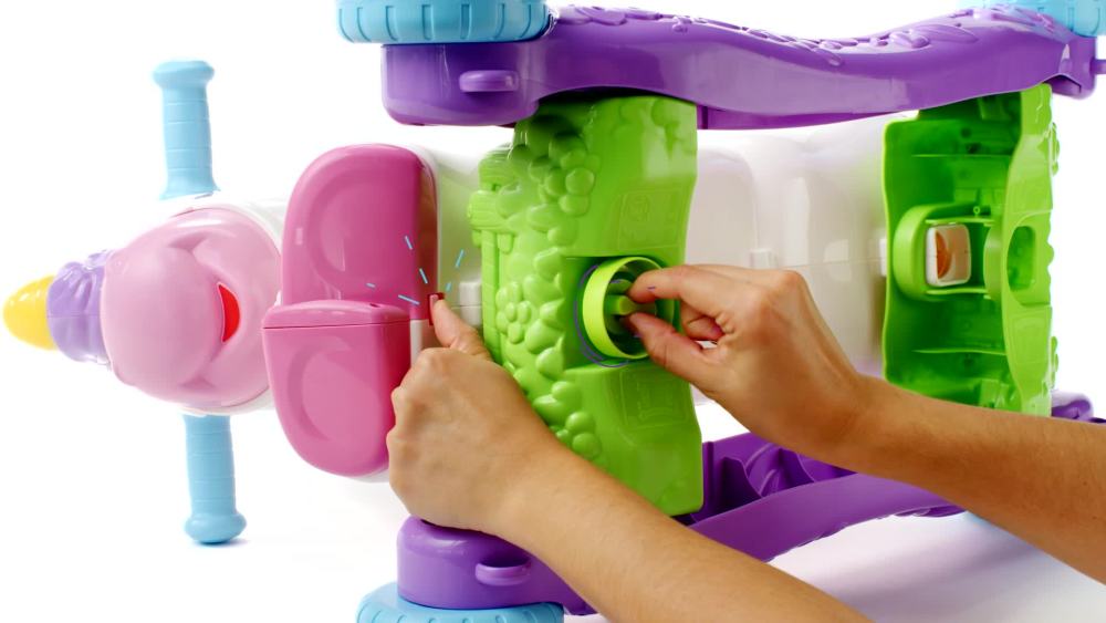 VTech Prance and Rock Learning Unicorn, Rocker to Rider Toy