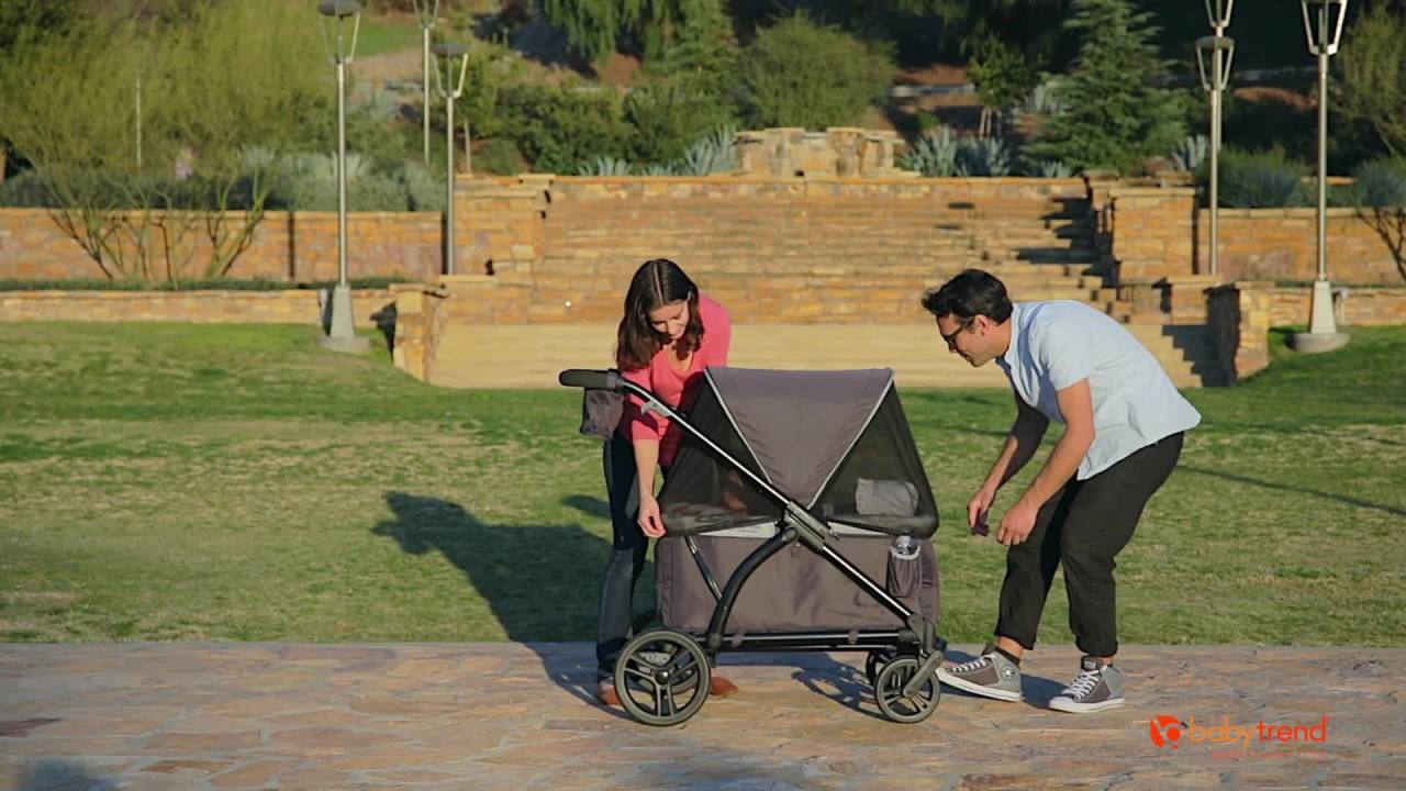 thumbnail video image 2 of Expedition® 2-in-1 Stroller Wagon, 2 of 19