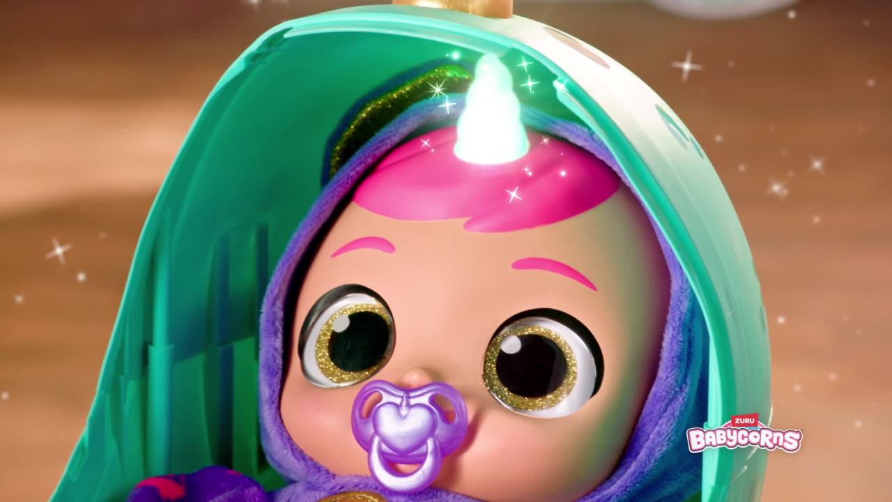 thumbnail video image 2 of Babycorns Interactive Baby Doll Series 1 Large by ZURU, 2 of 2