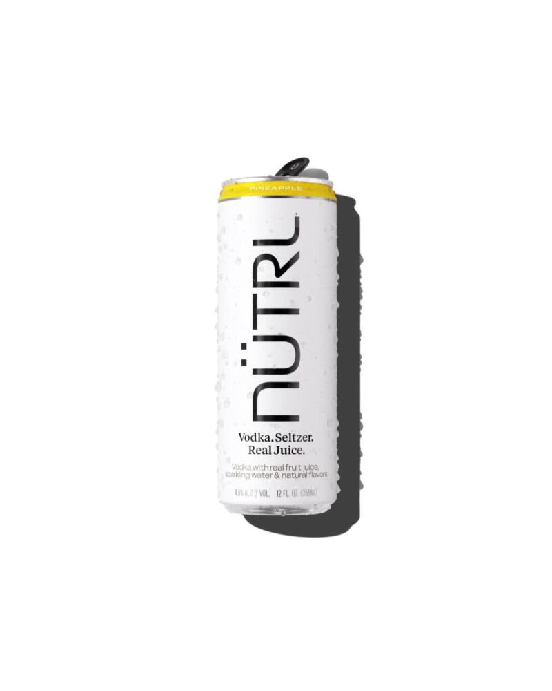 NUTRL Vodka Hard Seltzer, Lemonade Variety Pack, Gluten Free, 8 Pack