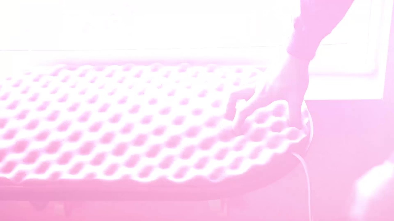 thumbnail video image 2 of K&H Pet Products Kitty Sill Fleece Heated - 14 X 24 Inches, 2 of 12