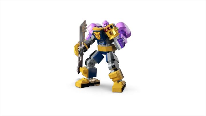 LEGO Marvel Thanos Mech Armor 76242, Avengers Action Figure Set, Building Toy with Infinity Gauntlet & Stones, Collectible Super Heroes Gift for Boys and Girls Ages 6+ - image 2 of 8