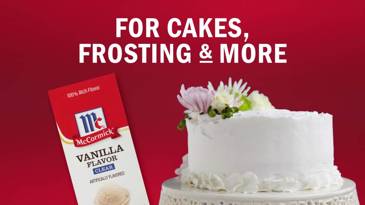 thumbnail video image 2 of McCormick Gluten Free Clear Vanilla Flavor, 2.0 fl oz Box, 2 of 23