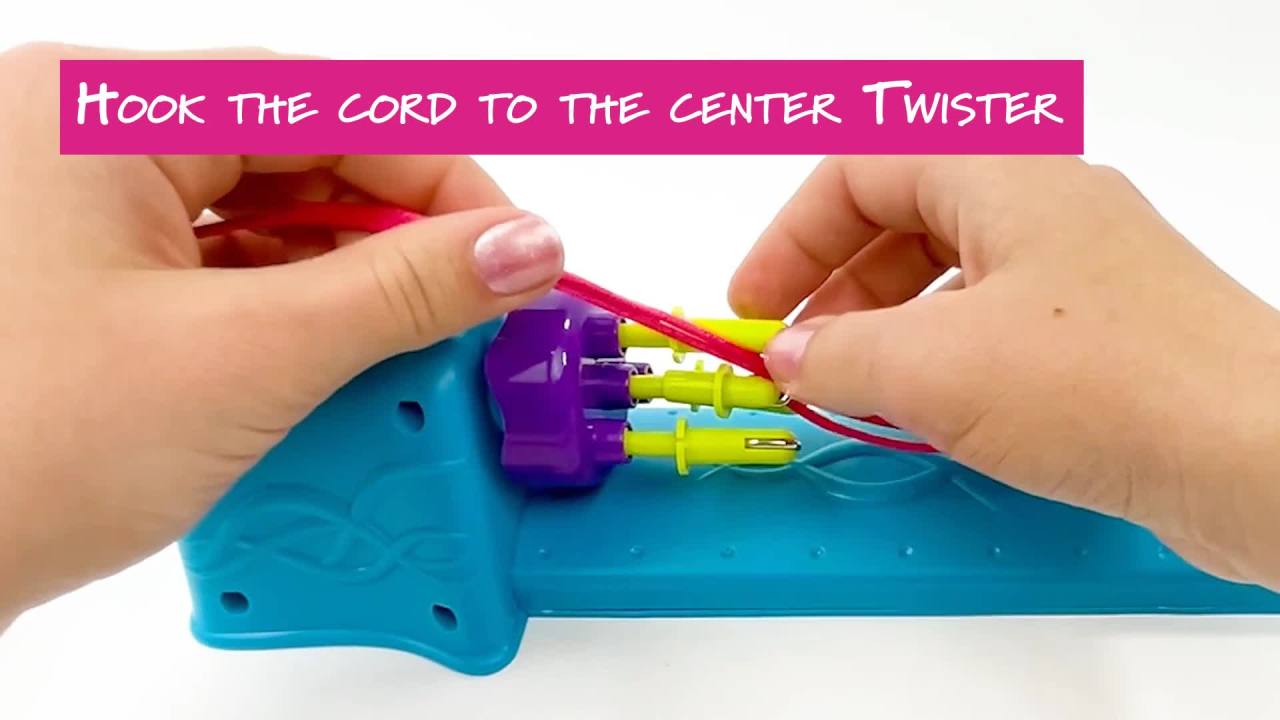 thumbnail video image 2 of Cra-Z-Art Be Inspired Twist N Wear Girls Bracelet Maker Activity Set, 2 of 10