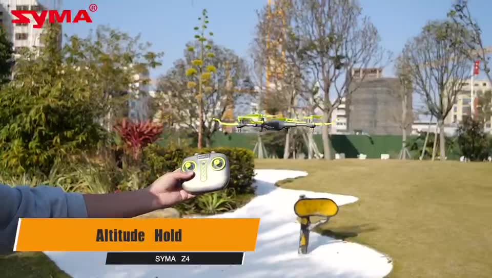 thumbnail video image 2 of SYMA STORM Quadcopter Z4, Great Beginner Flyer, One Key Take Off and Landing, Ages 8+, 2 of 8