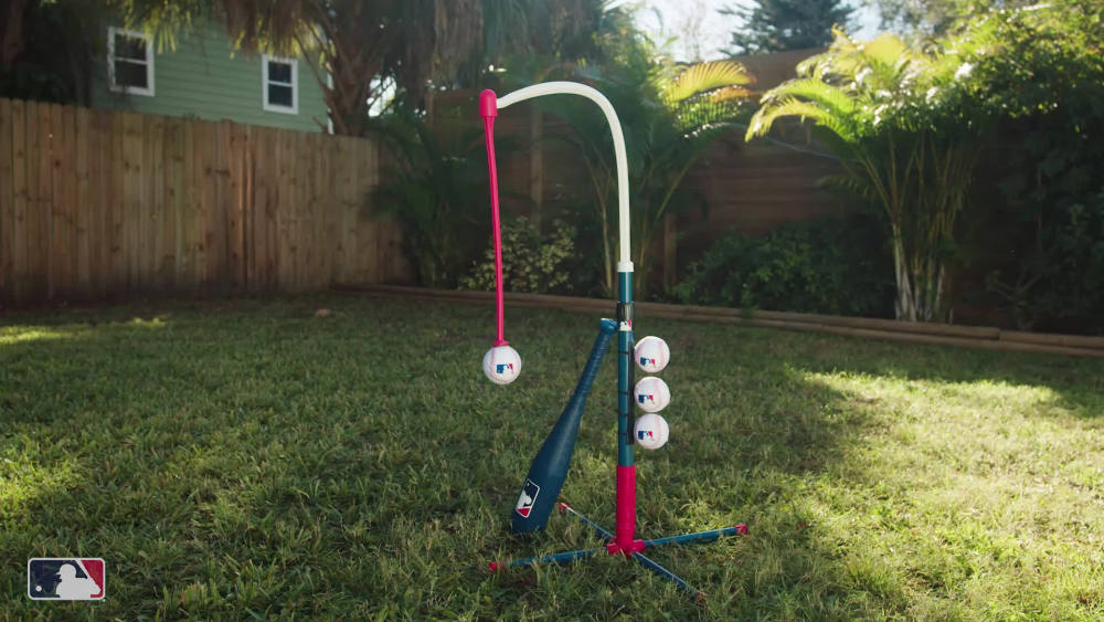 Franklin Sports Grow-with-Me Kids Baseball Batting Tee Stand