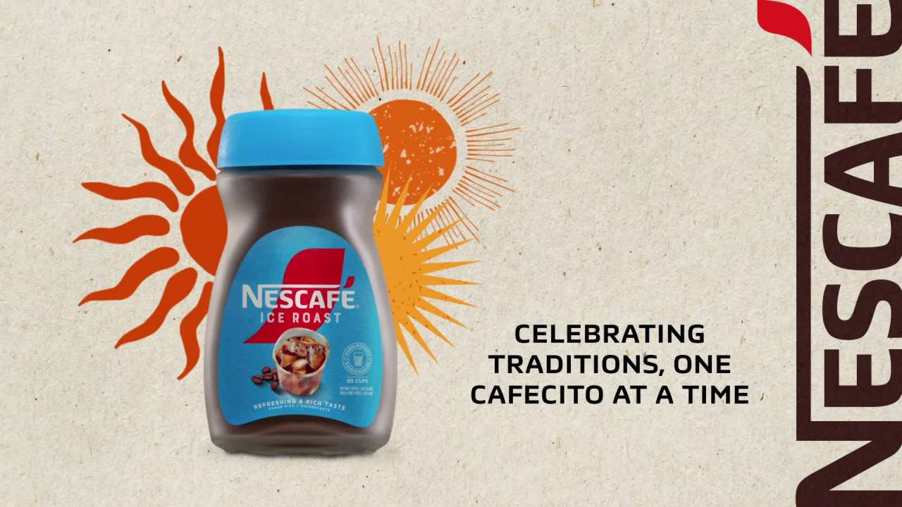 NESCAFÉ Ice Roast, Instant Iced Coffee, 6 oz