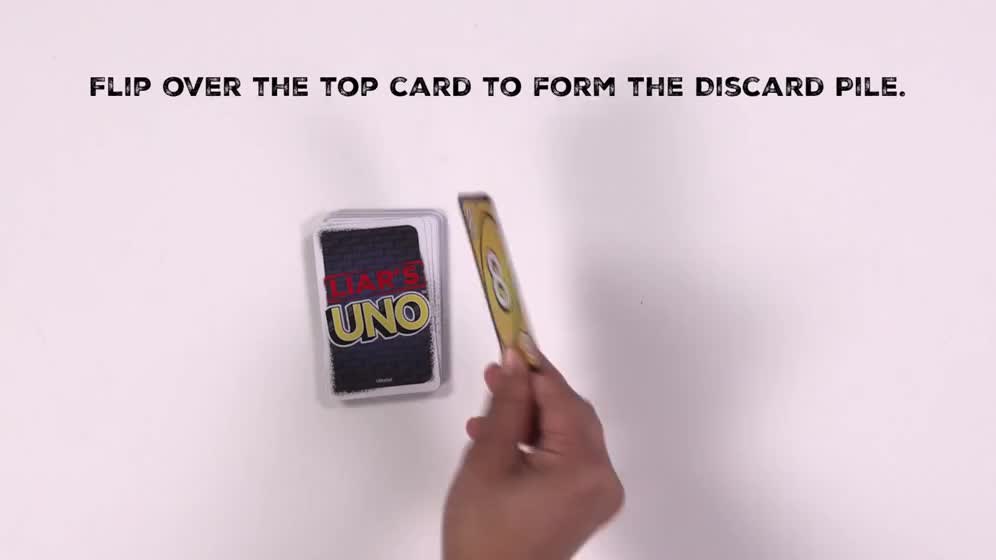 thumbnail video image 2 of Liar’s UNO Card Game for Adults, Kids, Families, Parties & Game Nights, Trick Play & Bluffing, 2 of 8