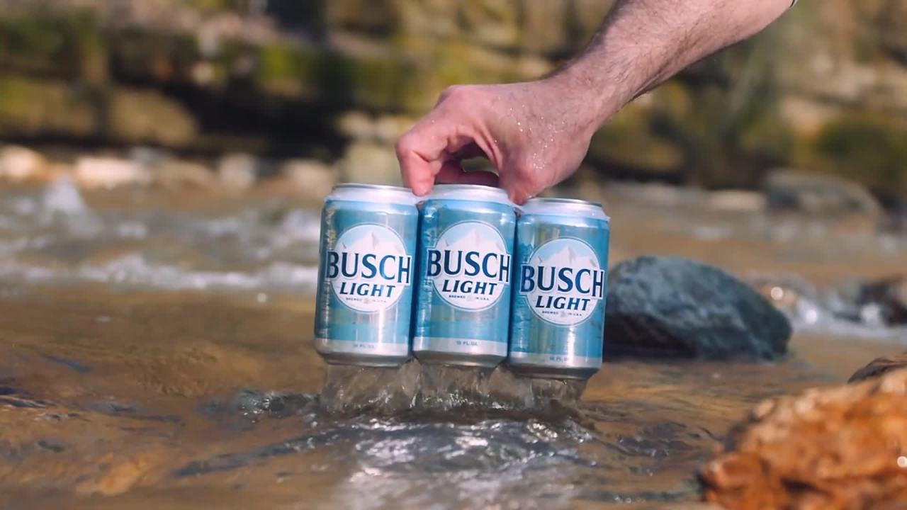 thumbnail video image 2 of Busch Light American Light Lager Beer 6 pack 12 fl oz Aluminum Cans 4.1% ABV, 2 of 9