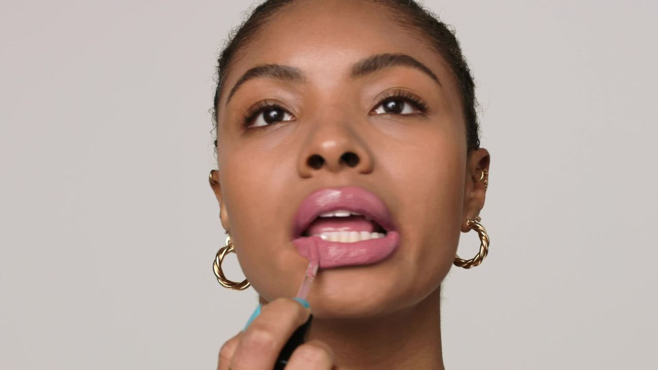 thumbnail video image 2 of Revlon ColorStay Satin Ink Liquid Lipstick, Longwear Rich Lip Colors, 008 Mauvey, Darling, 0.17 fl. oz, 2 of 11