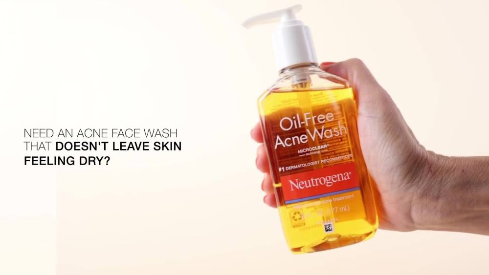 Neutrogena Oil-Free Salicylic Acid Acne Fighting Face Wash, 6 fl. oz - image 2 of 15
