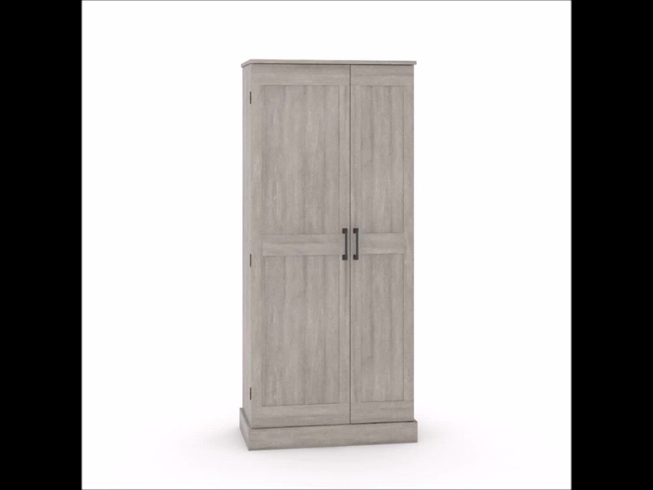 thumbnail video image 2 of Sauder Select Storage Cabinet, Spring Maple Finish, 2 of 13