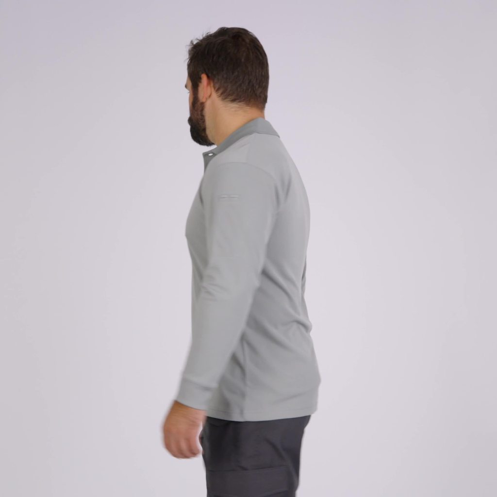 thumbnail video image 2 of Propper Men's Performance Long Sleeve Polo, 2 of 8