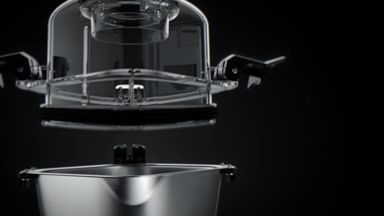 thumbnail video image 2 of Hamilton Beach Professional 2.2 HP 120V Juicer Mixer Grinder with 3 Stainless Steel Jars, 1.5 Liters, Model 58770, 2 of 15