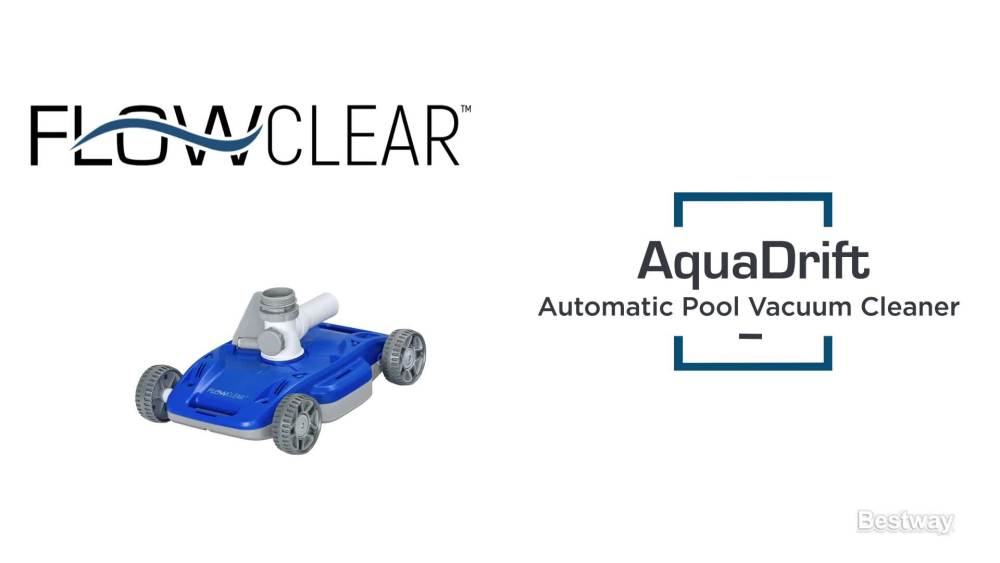 Bestway FlowClear AquaDrift Automatic Above Ground Swimming Pool Vacuum