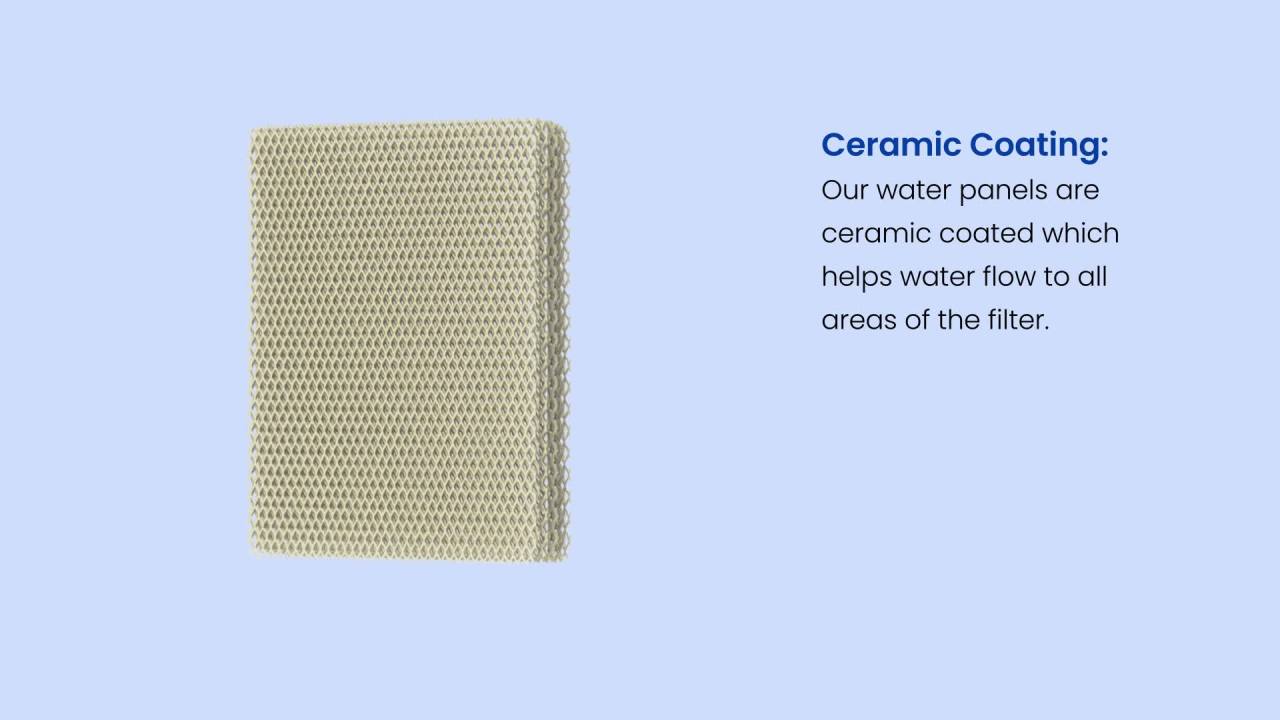 thumbnail video image 2 of AprilAire 10 Replacement Water Panel for AprilAire Whole-House Humidifier Models 110, 220, 500, 500A, 500M, 550, 550A, 558 (Pack of 2), 2 of 9