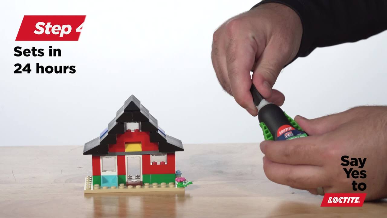 thumbnail video image 2 of Loctite Extra Time Control High Strength Cyanoacrylate Super Glue 4 gm, 2 of 3