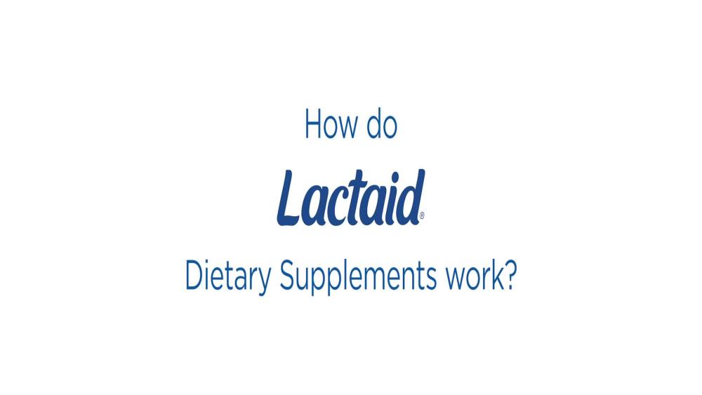 Lactaid Original Strength Lactose Intolerance Relief Caplets, 120 Ct