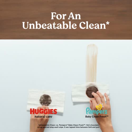 thumbnail video image 2 of Huggies Natural Care Sensitive Baby Wipes, Unscented, 1 Refill, 184 Total Ct (Select for More), 2 of 14